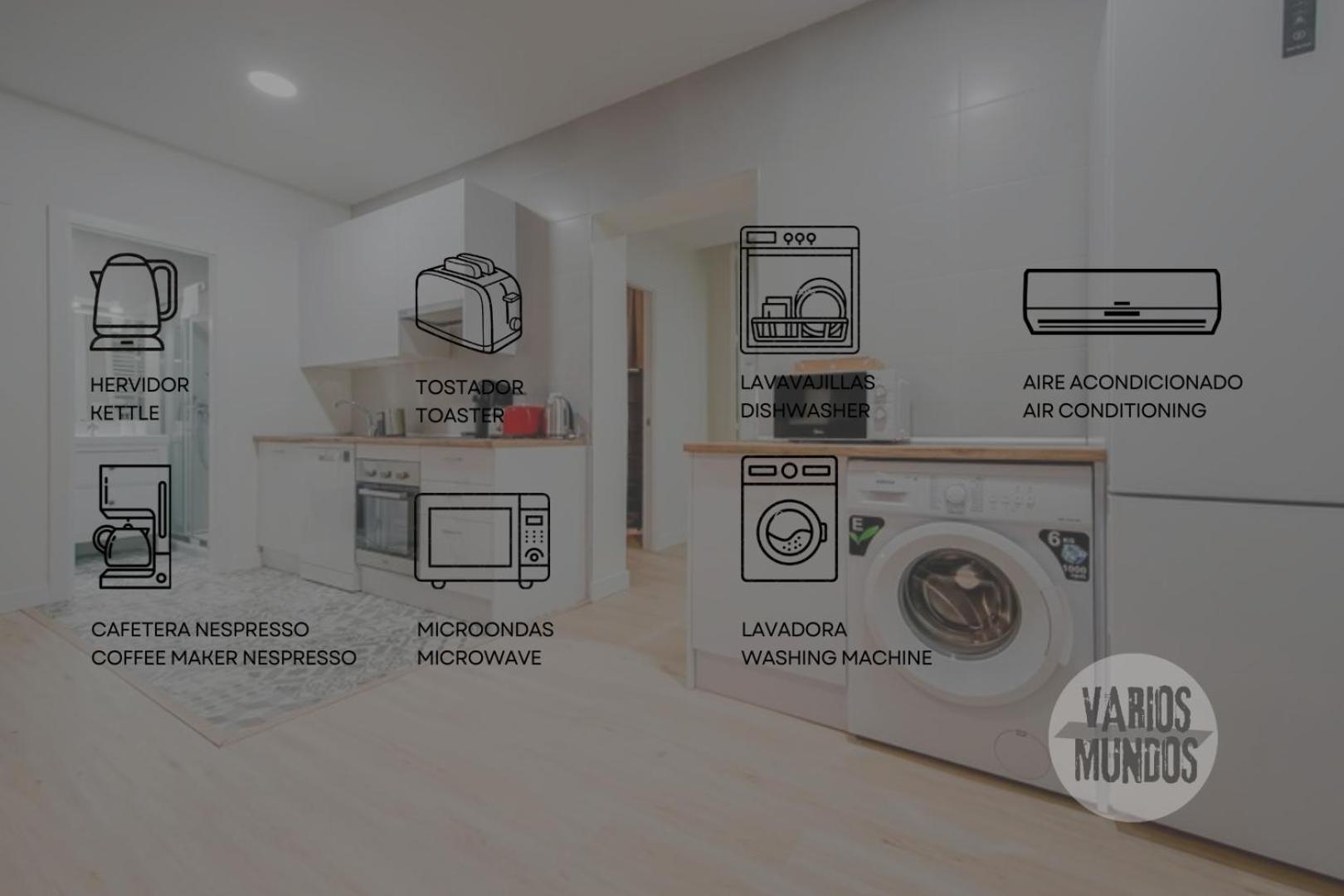 Cozy&New Apartment Para 6Pax En La Plaza De Tirso - Madrid E1 외부 사진